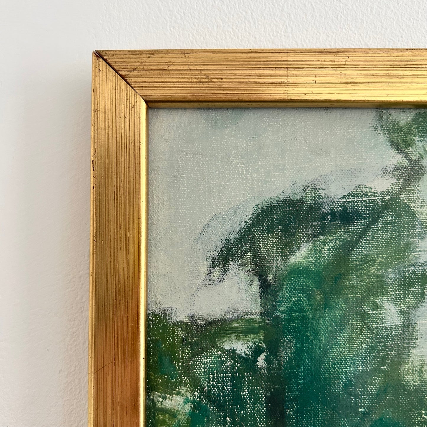 Green trees