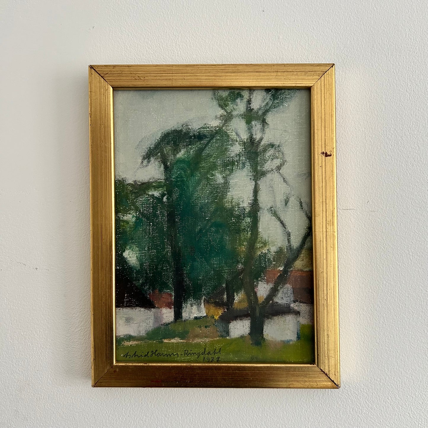 Green trees
