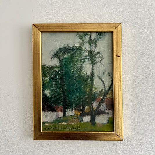 Green trees