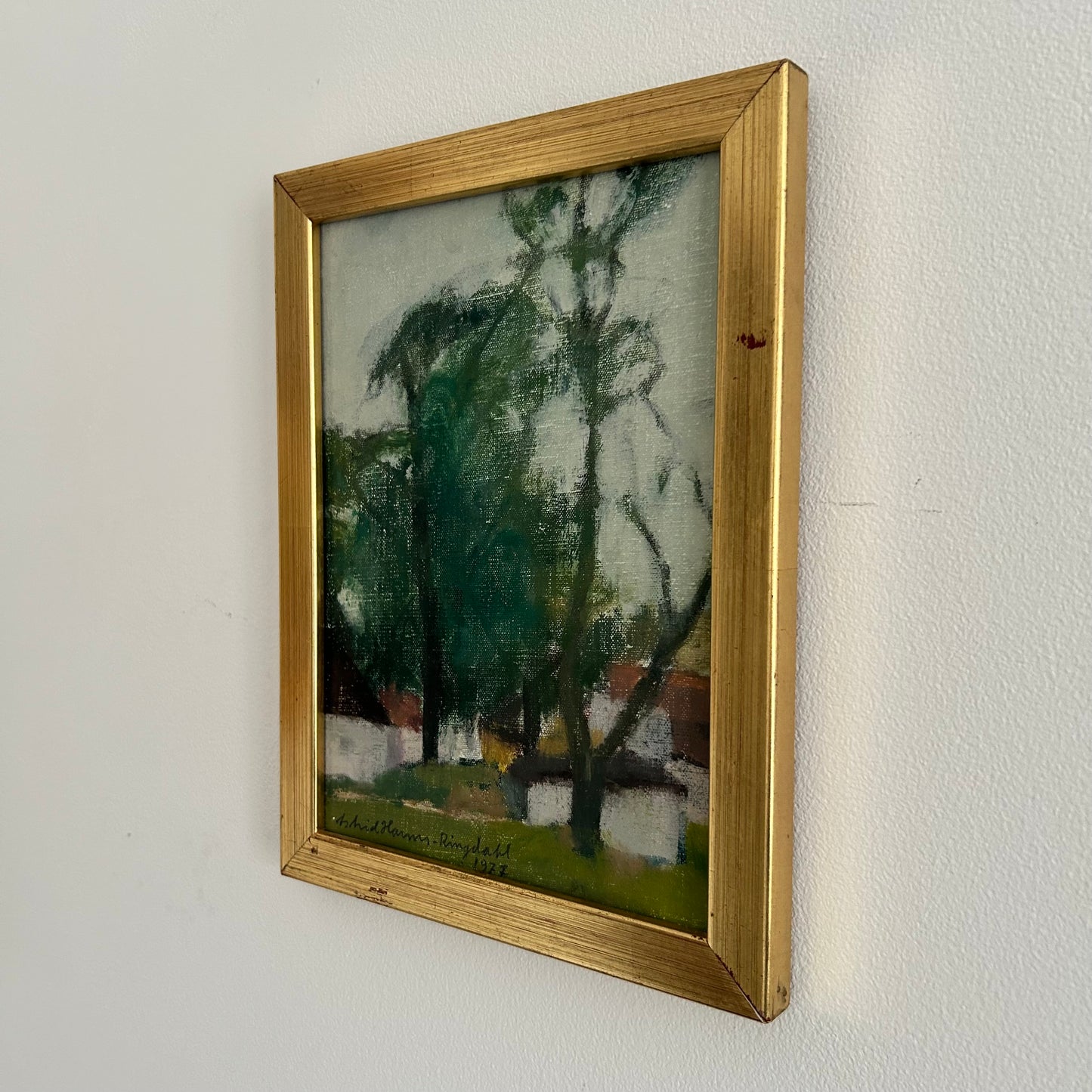 Green trees